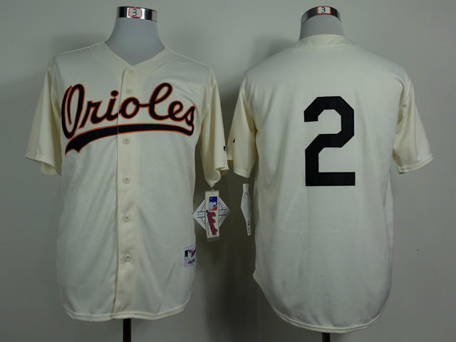 Men Baltimore Orioles #2 No name Gream 1954 MLB Jerseys